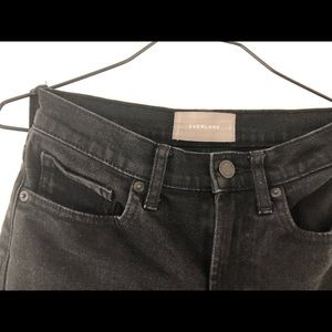 High rise skinny jeans